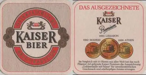 Bierdeckel quadratisch - Kaiser