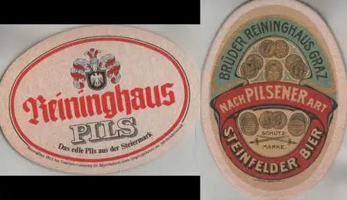 Bierdeckel oval - Reininghaus