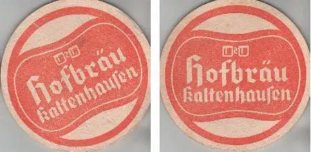 Bierdeckel rund - Kaltenhausen Hofbräu