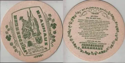 Bierdeckel rund - Friedberger Brauhaus