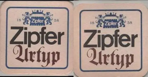 Bierdeckel quadratisch - Zipfer