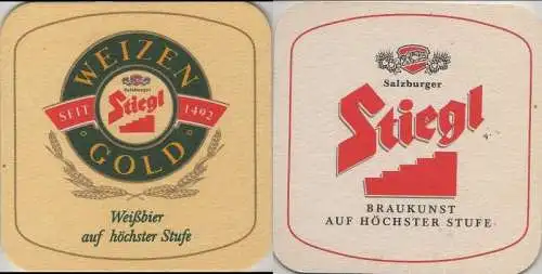 Bierdeckel quadratisch - Stiegl