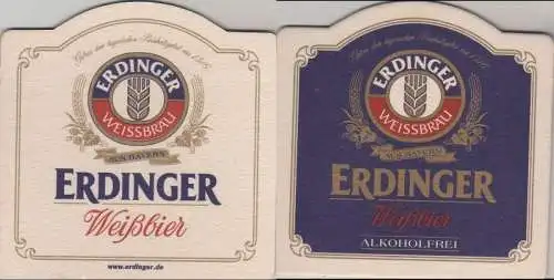 Bierdeckel Sonderform - Erdinger