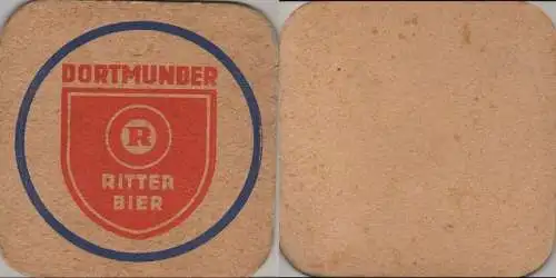 Bierdeckel quadratisch - Ritter Bier