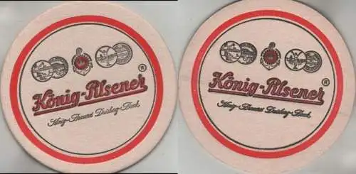 Bierdeckel rund - König-Pilsener