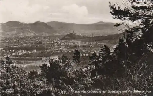 Bonn - Blick v. Casselruhe auf Godesberg - 1968