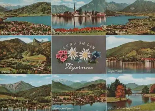 Tegernsee - u.a. Rottach-Egern - ca. 1970