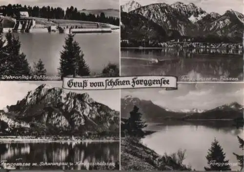 Forggensee - u.a. Füssen - 1963