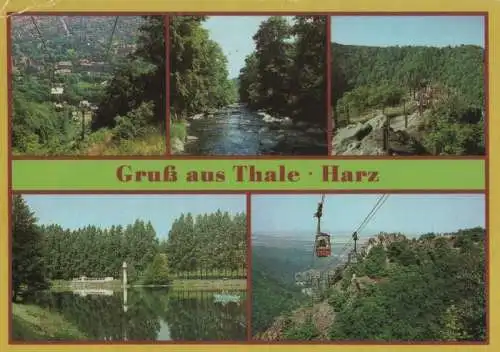 Thale - u.a. Roßtrappe - 1985