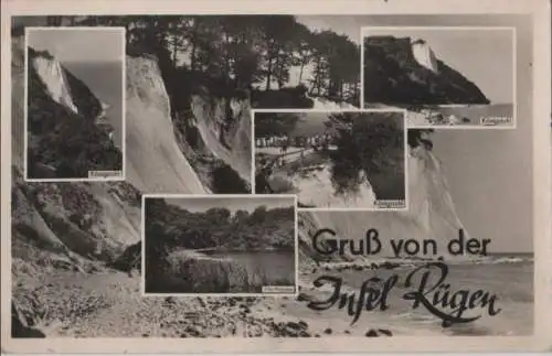 Rügen - u.a. Königstuhl - 1960