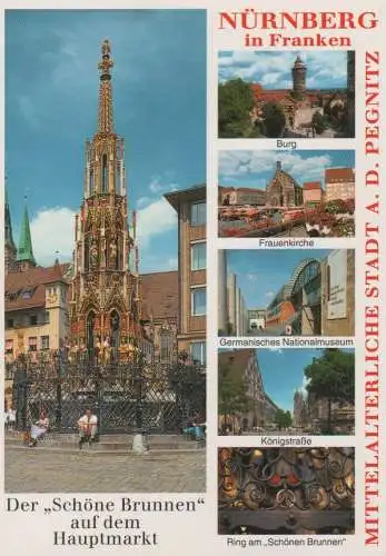 Nürnberg, Mittelfranken - u.a. Frauenkirche - ca. 1995