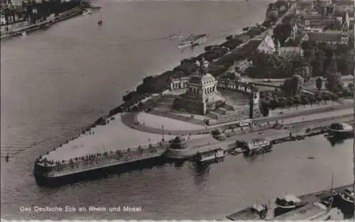 Koblenz - Deutsches Eck - ca. 1940