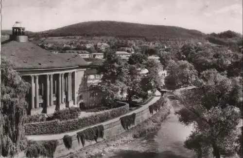 Bad Kissingen - Saale mit Regentenbau - 1957