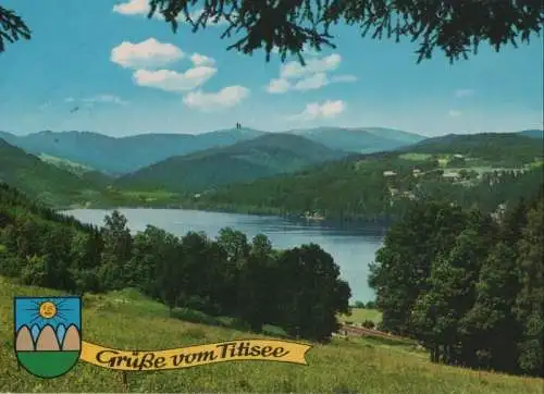 Titisee - Blick zum Feldberg