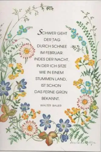 Sinnspruch Bauer Sonderstempel