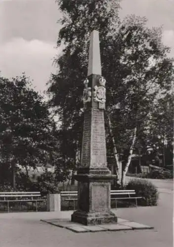 Johanngeorgenstadt - Postmeilensäule - 1982