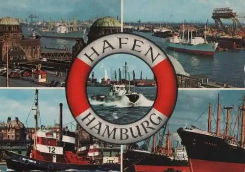 Hamburg - Hafen - 1958