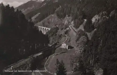 Höllental (Schwarzwald) - mit Ravennabrücke - 1954