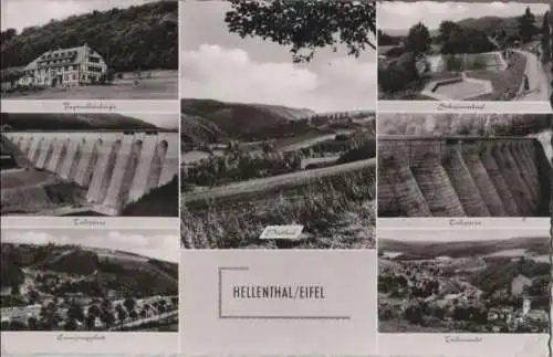 Hellenthal - u.a. Teilansicht - 1961