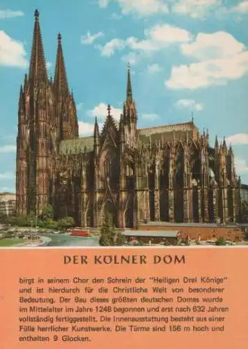 Köln - Dom Südseite - ca. 1985