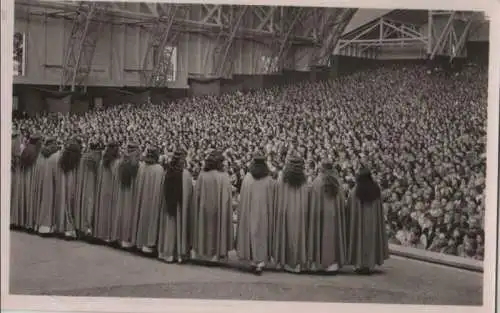 Oberammergau - Passionsspiele, Chor und Zuschauerhalle - ca. 1955