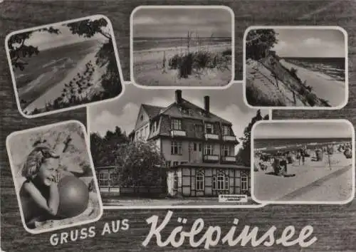 Loddin-Kölpinsee - 6 Teilbilder - 1961