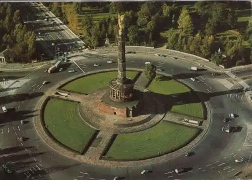 Berlin-Tiergarten, Siegessäule - 1971