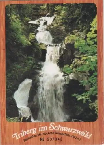 Triberg - Wasserfälle - 1987