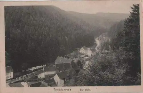 Friedrichroda - Der Grund - 1921