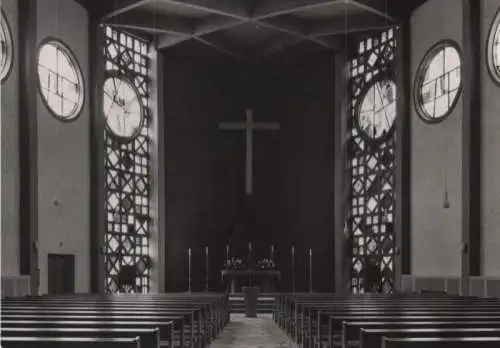 Frankfurt Main - Ev.-Luth. Weißfrauenkirche, innen - ca. 1960