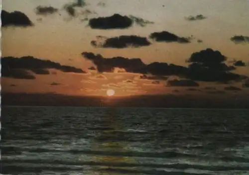 Sylt - Sonnenuntergang - ca. 1975