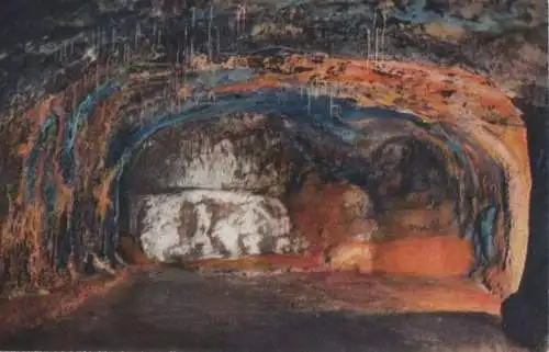 Saalfeld - Feengrotten, Mittlere Quellgrotte - ca. 1955