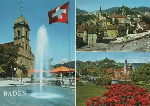 Schweiz - Schweiz - Baden - mit 3 Bildern - 1987