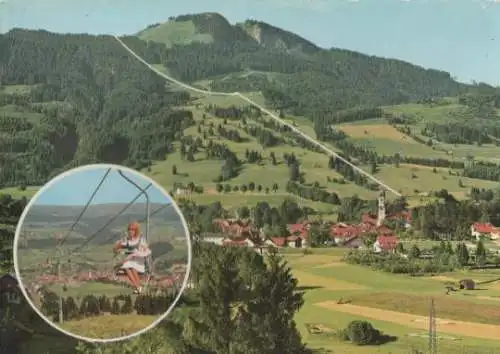 Nesselwang mit Alpspitzbahn - 1971