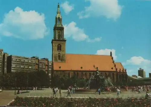 Berlin-Mitte, Marienkirche - 1988