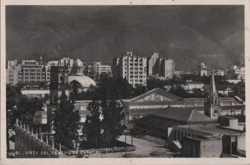 Venezuela - Venezuela - Caracas - Vista del Centro - 1952