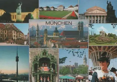 München - u.a. Fernsehturm - ca. 1985