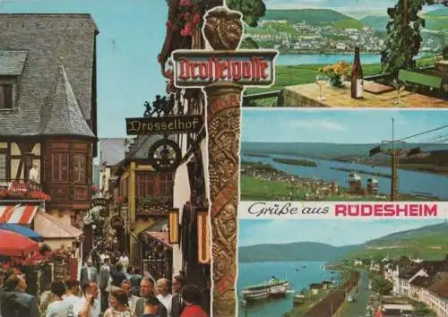 Rüdesheim - Drosselgasse - ca. 1985