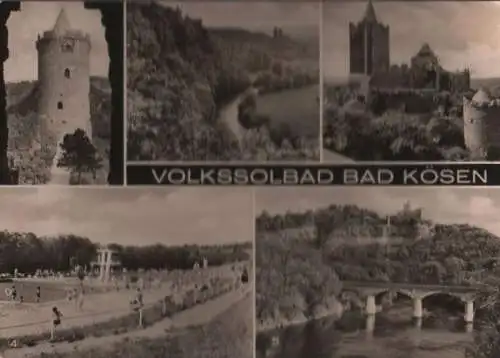 Bad Kösen - u.a. Rudelsburg - 1971