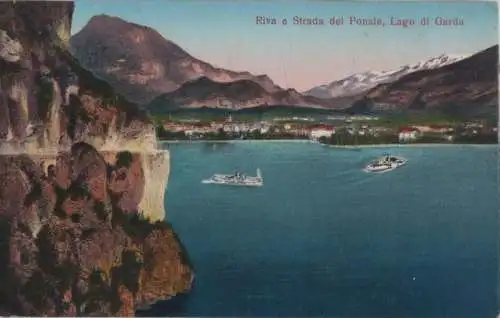 Italien - Italien - Riva del Garda - e Strada del Ponale - ca. 1920