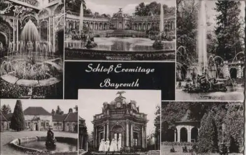 Bayreuth - Schloß Eremitage - ca. 1955