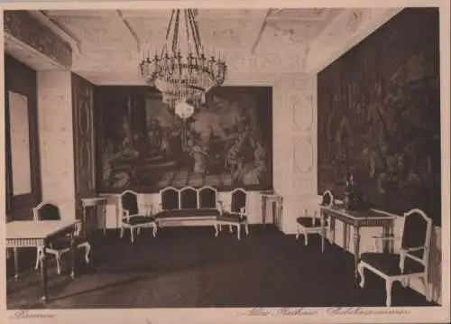 Bremen - Neues Rathaus, Gobelinzimmer - ca. 1950