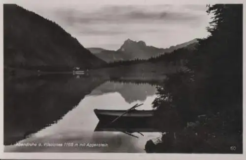 Österreich - Österreich - Vilsalpsee - Abendstimmung mit Aggenstein - ca. 1950