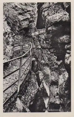 Breitachklamm - ca. 1950