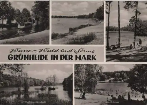 Grünheide - u.a. Am Werlsee - 1963