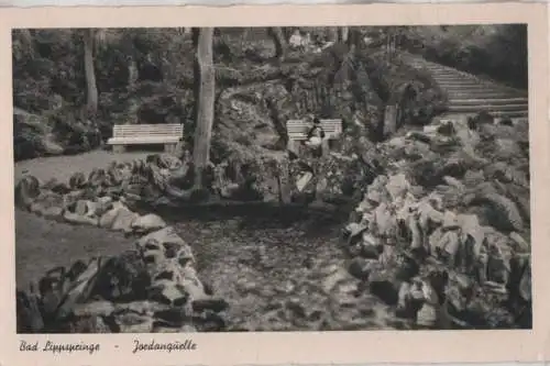 Bad Lippspringe - Jordanquelle - ca. 1955