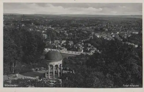 Wiesbaden - Total-Ansicht - ca. 1955