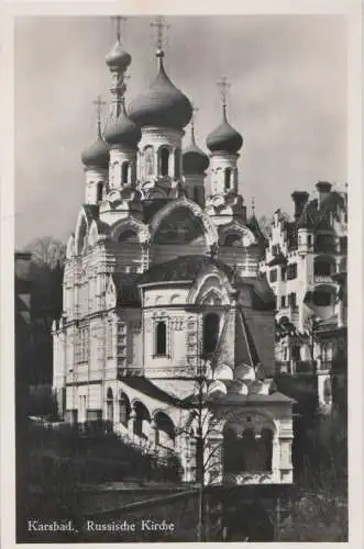 Karlsbad - Russische Kirche - ca. 1940