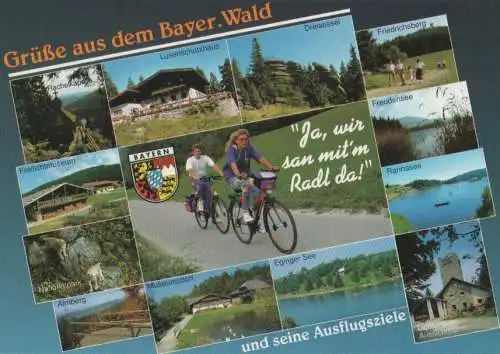 Bayerischer Wald - u.a. Rannasee - ca. 1985