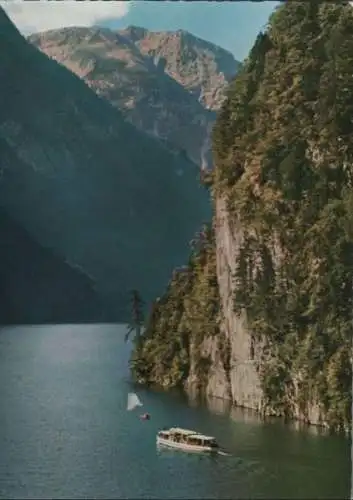 Königssee - mit Falkensteinwand - ca. 1970